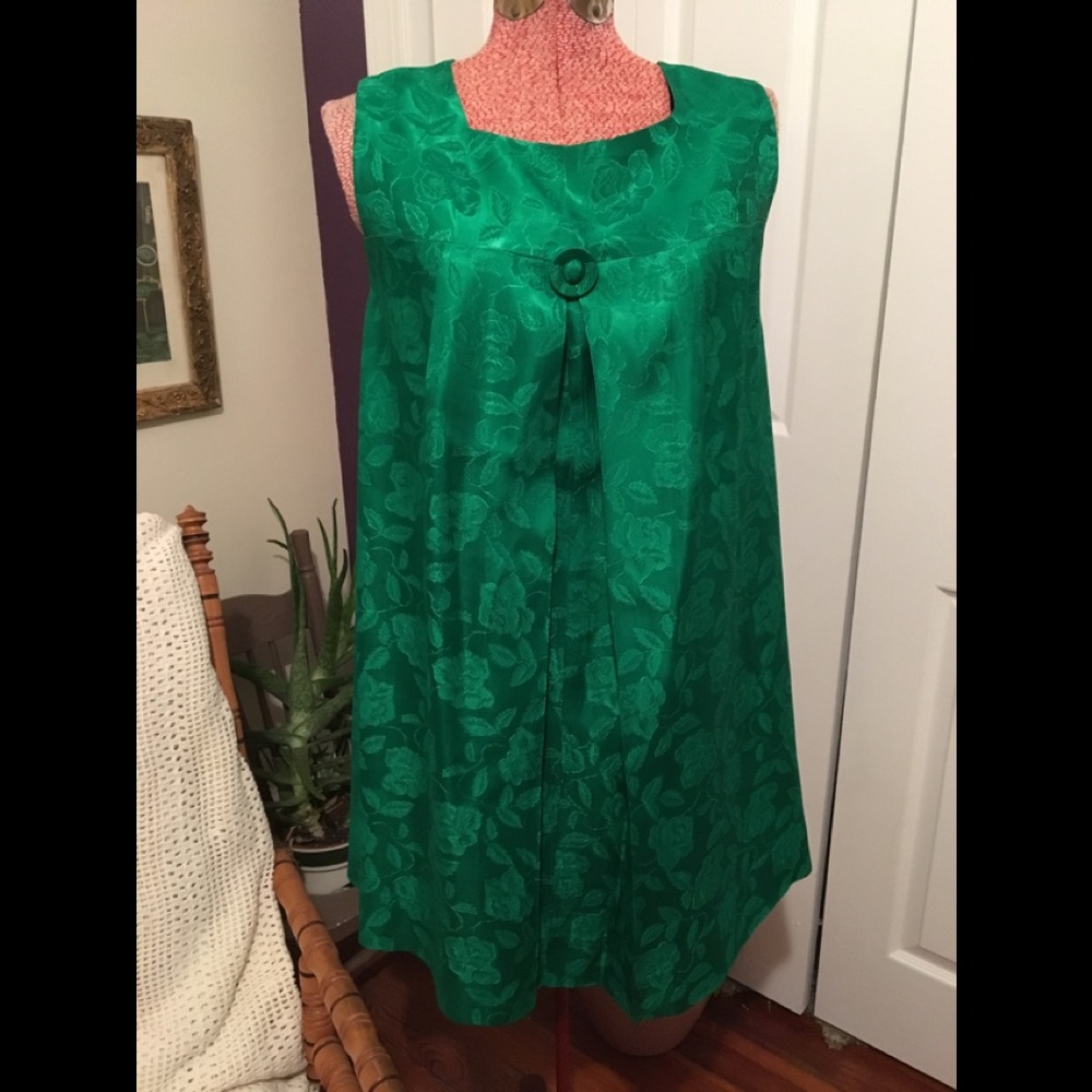 Vintage green dress